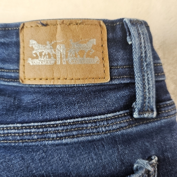 Levi’s jeans 529 Curvy bootcut denim Classic Blue Women's 8 Jeans western - Picture 9 of 11